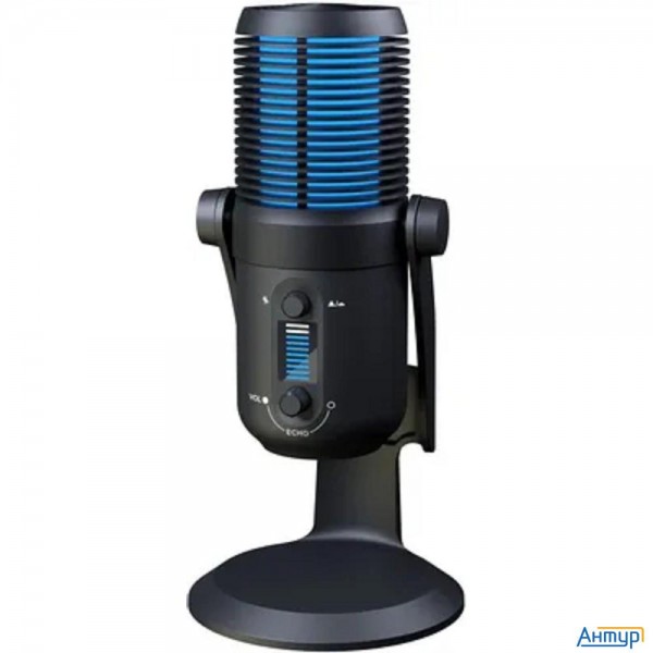 Микрофон проводной Оклик Sm-400g 2м черный