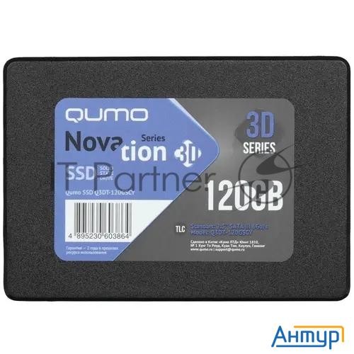 Накопитель Ssd Qumo 120gb Novation Tlc Q3dt-120gscy {sata3.0}