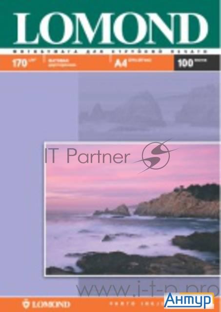 Lomond 0102006  Матовая бумага 2х A4, 170г/м2, 100 листов