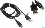 Кабель Usb2.0 To Type-c Defender 1m Black Usb09-03t 87814