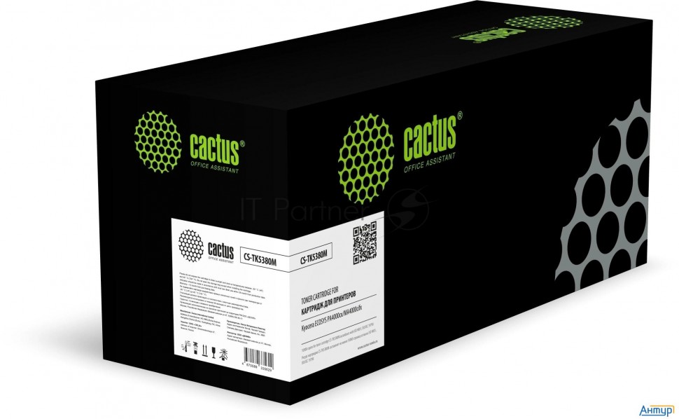Картридж лазерный Cactus Cs-tk5380m Tk-5380m пурпурный (10000стр.) для Kyocera Ecosys Pa4000cx/ma400