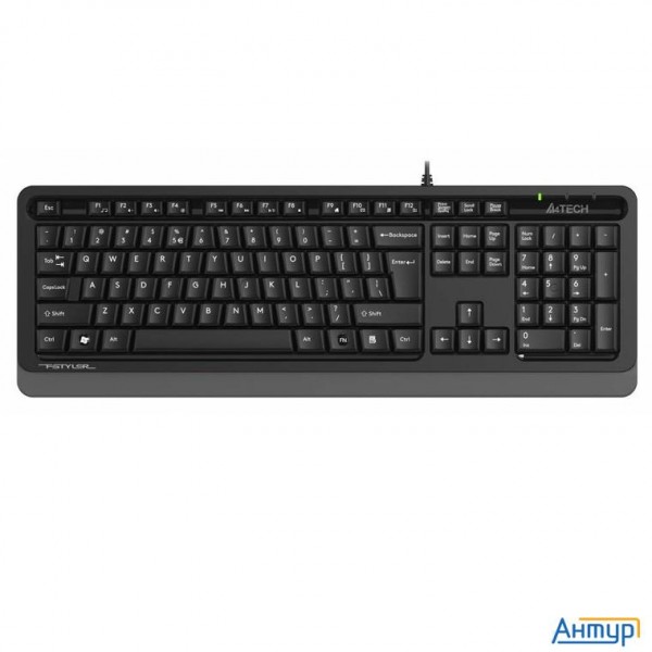 Клавиатура A4tech Fstyler Fks10 черный/серый Usb