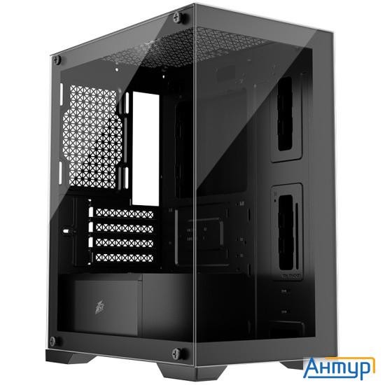 1stplayer Miku Mi2 Black / Matx / 3x120mm Led Fans / Mi2-bk-3f1