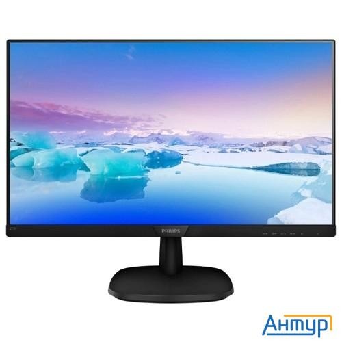 Lcd Philips 27" 273v7qdab (00/01) черный {ips Led 1920x1080 5мс 16:9 250cd 178/178 Dvi Hdmi D-sub}