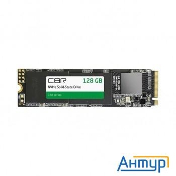 Cbr Ssd-128gb-m.2-lt22, Внутренний Ssd-накопитель, серия "lite", 128 Gb, M.2 2280, Pcie 3.0 X4, Nvme