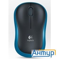 910-002239 Logitech Mouse M185 Dark Blue Wireless Usb