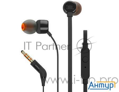 Jbl T110 Blk 1.2м черный проводные