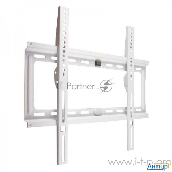 Kromax Ideal-3 New White, Кр. стал. наст. для Tv 22"-65", Max 50 кг, 0 ст св., от ст. 23 мм, Max Ves