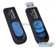 A-data Flash Drive 128gb Uv128 Auv128-128g-rbe {usb3.0, Black-blue}