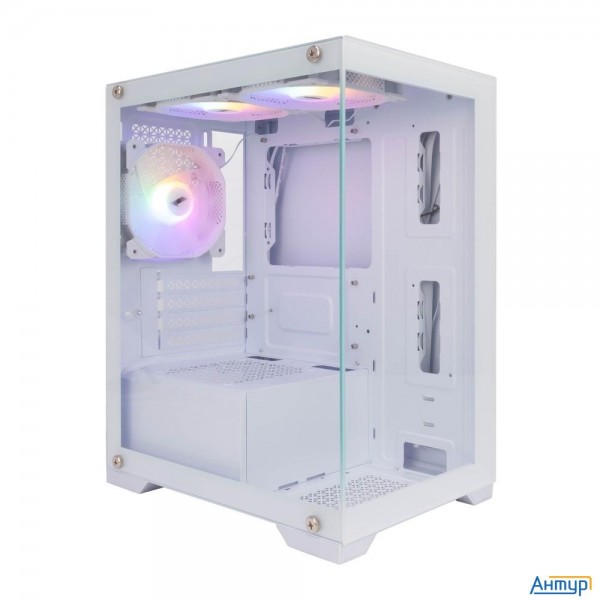 1stplayer Miku Mi2 White / Matx / 3x120mm Led Fans / Mi2-wh-3f1-w