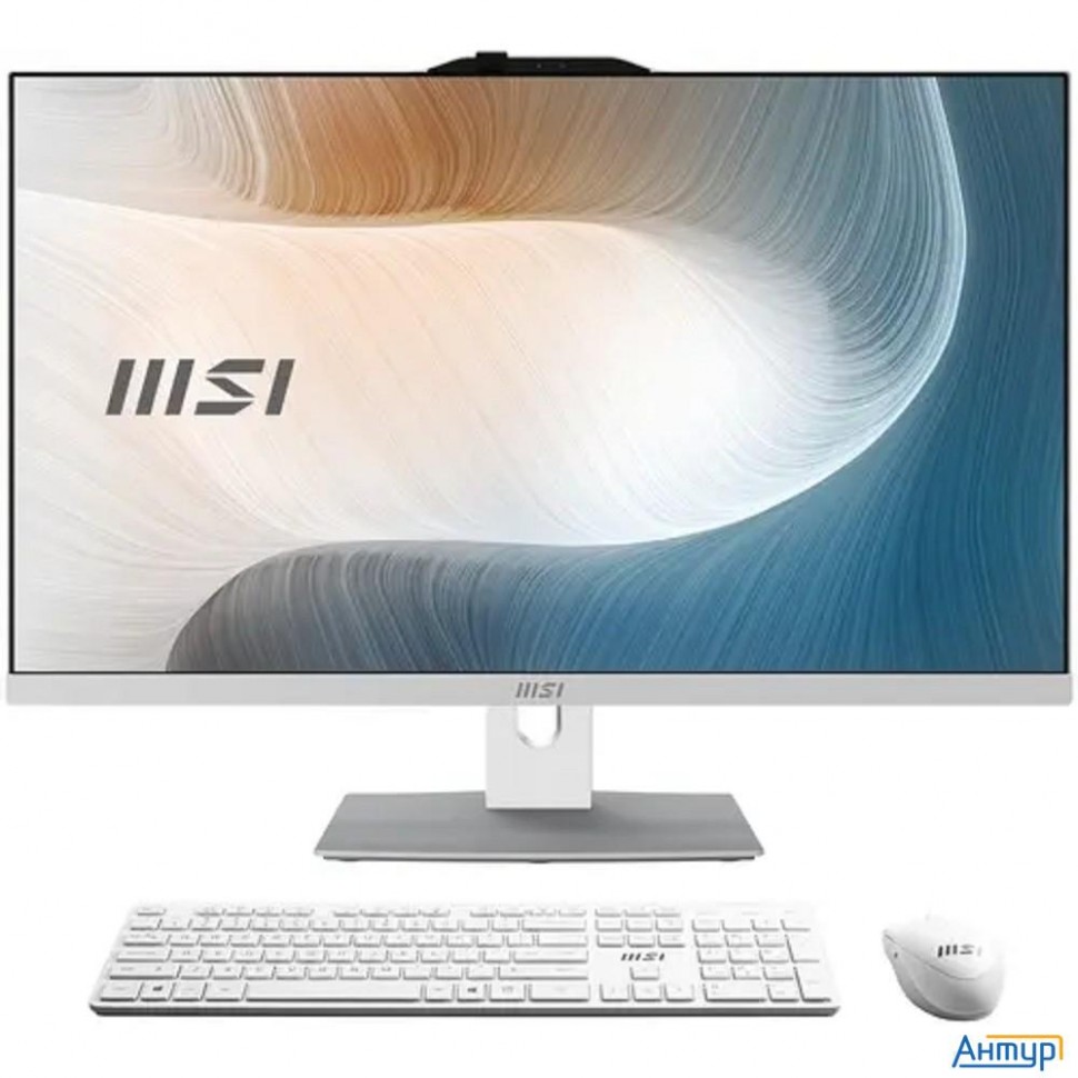 Msi Modern Am272p 1m-676xru [9s6-af8232-676] White 27" {fhd Core 3 100u/16gb/ 512gb Ssd/ Intel Graph