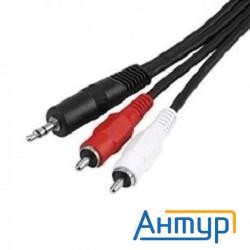 5bites Кабель 5bites Ac35j2r-030m 3.5 Jack/m - 2*rca/m,  3м, стерео