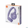 Гарнитура накладные Jbl Tune 520bt фиолетовый беспроводные Bluetooth оголовье (jblt520btpur)