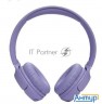 Гарнитура накладные Jbl Tune 520bt фиолетовый беспроводные Bluetooth оголовье (jblt520btpur)