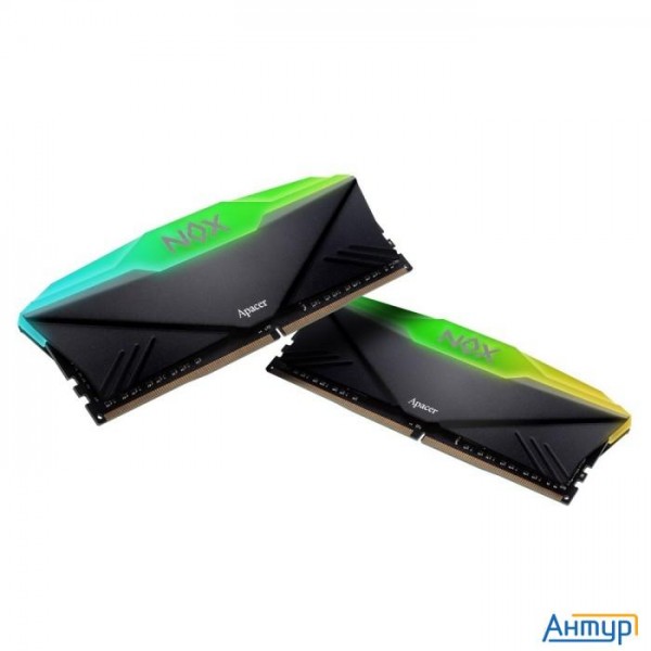 Apacer Ddr4 Dimm 16gb Kit 2x8gb Ah4u16g36c25ynbaa-2 Pc4-28800, 3600mhz, Cl18, Nox Rgb Aura2