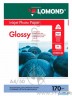 Lomond 0102142  Фотобумага односторонняя глянцевая А4, 170г/м2, 50 листов