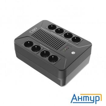 ИБП Cbr [ups-ofb-101e-850] 850va/510w, Schuko Cee 7 Outlets: (x4 Battery & Surge Protected; X4 Surge