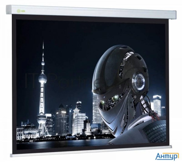 Экран Cactus 127x127см Wallscreen Cs-psw-127x127 1:1 настенно-потолочный рулонный белый