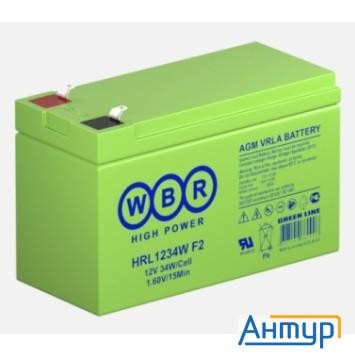 Wbr Батарея Hrl1234w (12v/9ah)