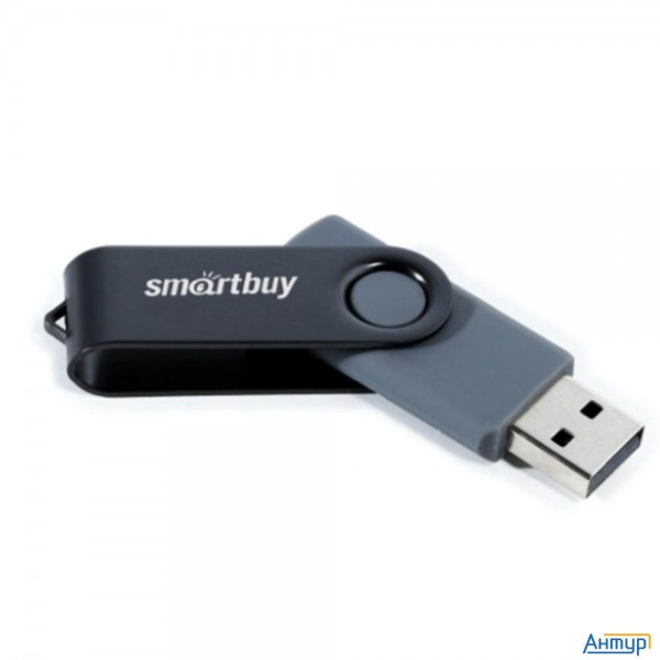Smartbuy Usb Drive 8gb Twist Black [sb008gb2twk] Ufd 2.0