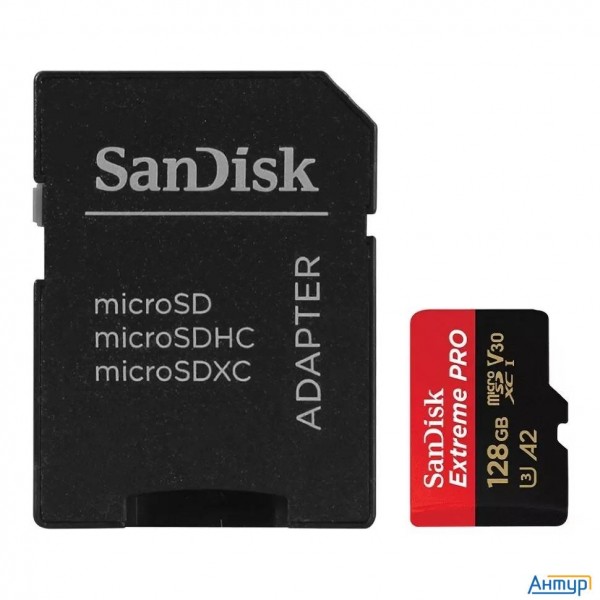 Micro Securedigital 128gb Sandisk Extreme Pro Microsd Uhs I Card 128gb For 4k Video On Smartphones,