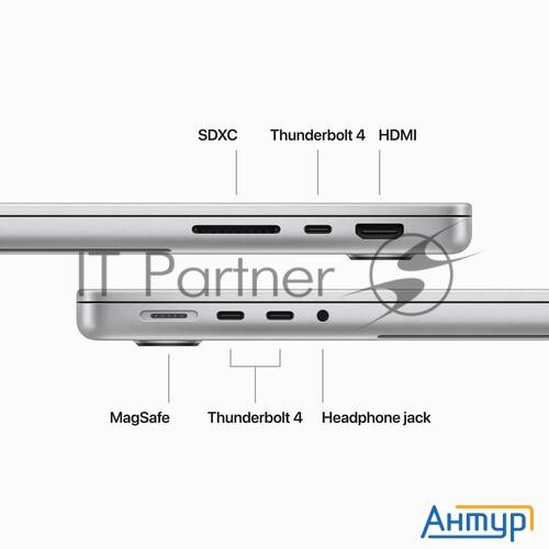 Ноутбук Laptop Apple Macbook Pro 14" M3pro 18/ 512 Gb  Model: A2992, Silver