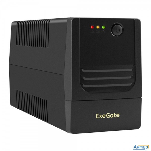 Exegate Ex299486rus ИБП Exegate Power Nb-850.led.avr.4c13 (850va/510w, Led, Avr, 4*c13, батарея 12v