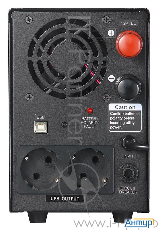 Источник бесперебойного питания Powercom Infinity Inf-1500 1050Вт 1500ВА черный
