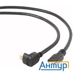 Bion Кабель Hdmi , 1.8м, V1.4, 19m/19m,  угловой разъем,черный, позол.раз., экран