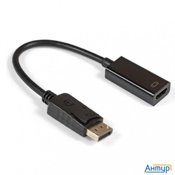 Exegate Ex294706rus Кабель-переходник Displayport-hdmi Exegate Ex-dpm-hdmif-0.1 (20m/19f, 0,1м)