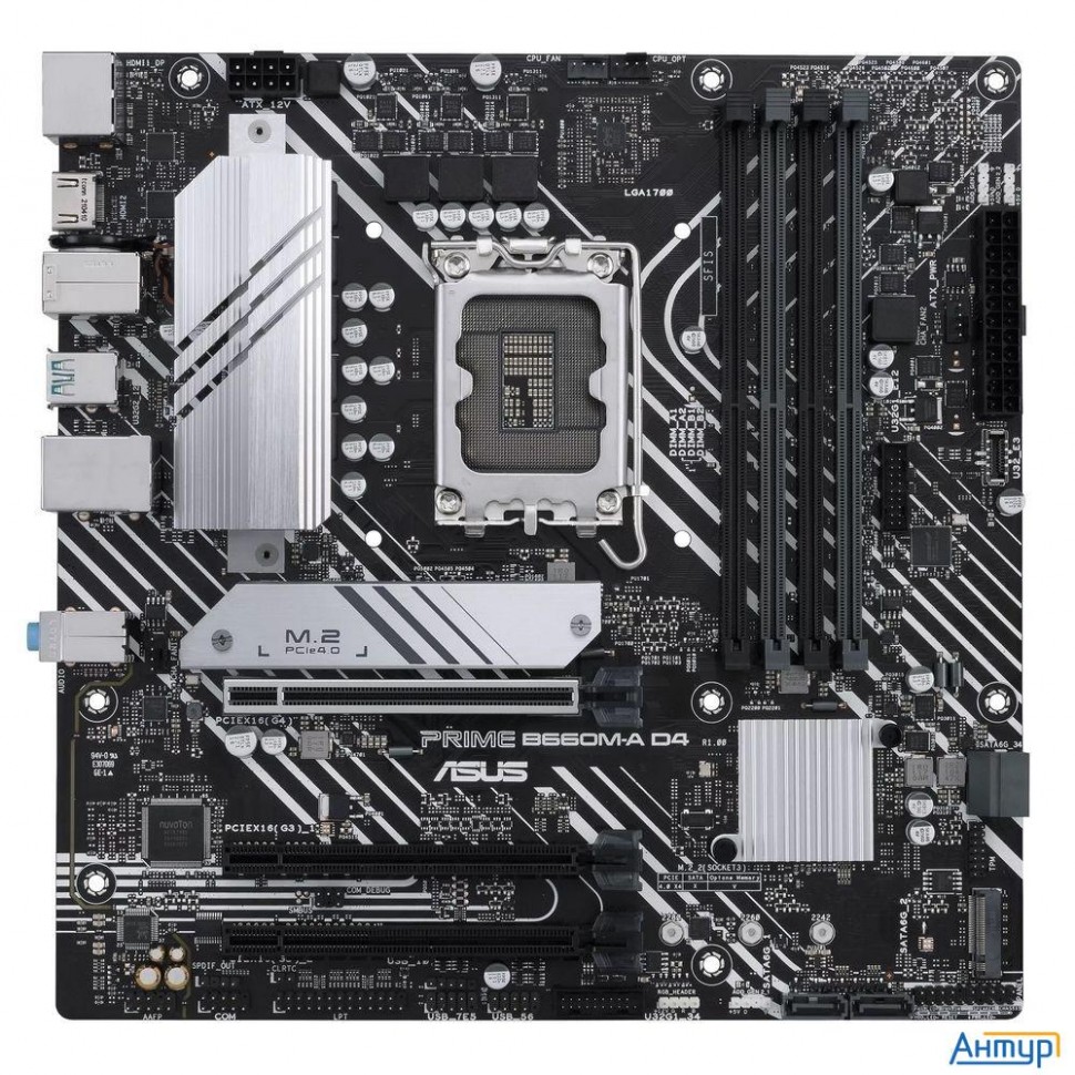 Asus Prime B660m-a D4-csm {lga1700 Micro-atx 4xddr4 2xpciex16 2xpciex1 3xm.2 Hdmi Dp Glan}