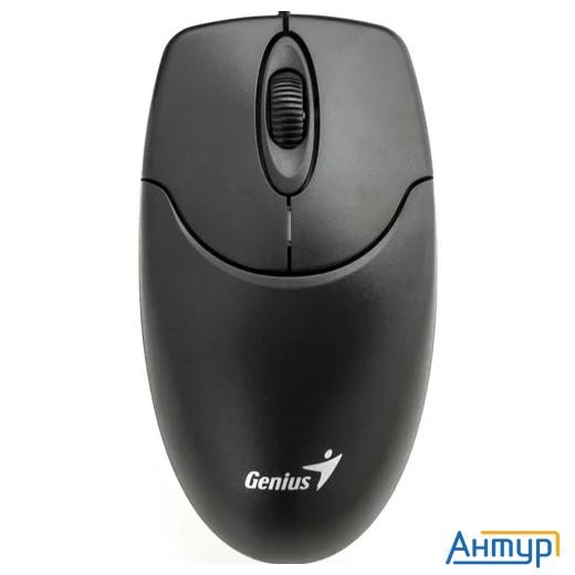 Мышь проводная Genius Netscroll 120 V2, оптическая, разрешение 1000 Dpi, кабель 1.5 м, для правой/ле