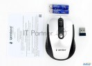 Мышь беспров. Gembird Musw-420-4, 2.4ГГц, серебряный,soft Touch, 4кн, 1600dpi, блистер