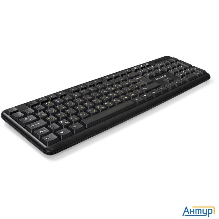 Exegate Ex287138rus Клавиатура Exegate Ly-405 (usb, 105кл., Enter большой, шнур 1,5м, черная, Color