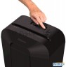 Шредер Fellowes Powershred Lx50 черный (секр.p-4)/перекрестный/9лист./17лтр./скрепки/скобы/пл.карты