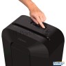 Шредер Fellowes Powershred Lx50 черный (секр.p-4)/перекрестный/9лист./17лтр./скрепки/скобы/пл.карты