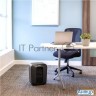 Шредер Fellowes Powershred Lx50 черный (секр.p-4)/перекрестный/9лист./17лтр./скрепки/скобы/пл.карты