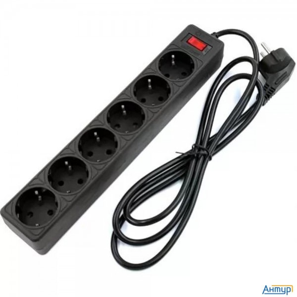 5bites Сетевой фильтр Garda Sp6b-518 6s / 3*0.75mm2 / 1.8m / Black