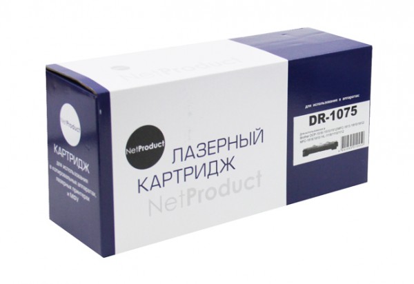 Dr-1075 Netproduct Драм-юнит Brother Hl-1010r/1112r/dcp-1510r/1512r/mfc-1810r (netproduct) Dr-10
