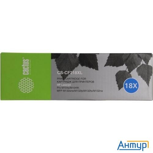 Cactus Cf218xl Тонер-картридж для Hp Laserjet Pro Hp Laserjet Pro M104a/m104w/ Mfp M132snw/m132fp/m1