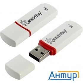 Smartbuy Usb Drive 16gb Crown White Sb16gbcrw-w