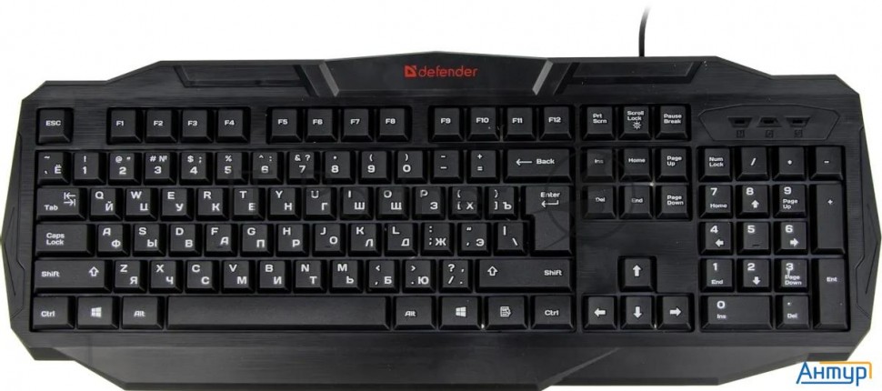 Клавиатура Defender Usb Ultra Hb-330l Ru 45330