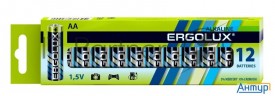 Батарея Ergolux Alkaline Lr6 Bp-12 Aa 2800mah (12шт) коробка