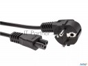 Кабель питания Vcom для ноутбуков 3М 3g*0.5mm 220v (ce022-cu) Vde стандарт