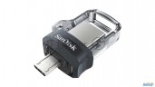 Флеш Диск 64gb Sandisk Ultra Android Dual Drive Otg, M3.0/usb 3.0, Black