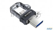 Флеш Диск 64gb Sandisk Ultra Android Dual Drive Otg, M3.0/usb 3.0, Black