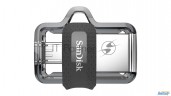 Флеш Диск 64gb Sandisk Ultra Android Dual Drive Otg, M3.0/usb 3.0, Black