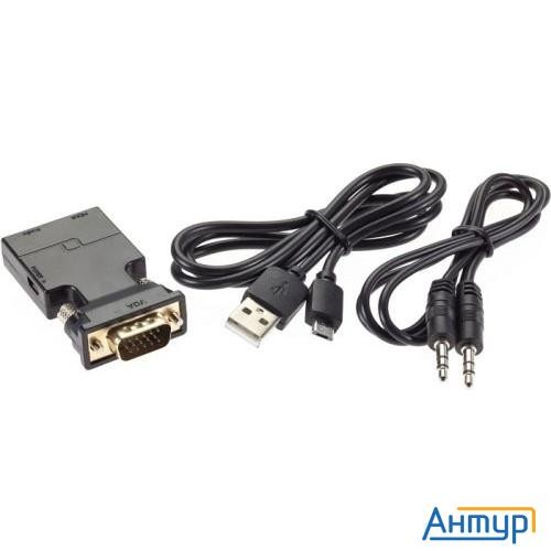 Vcom Ca337a Переходник Vga(m)+audio+microusb --> Hdmi(f)1080*60hz, Vcom <ca337a>[4895182225152]