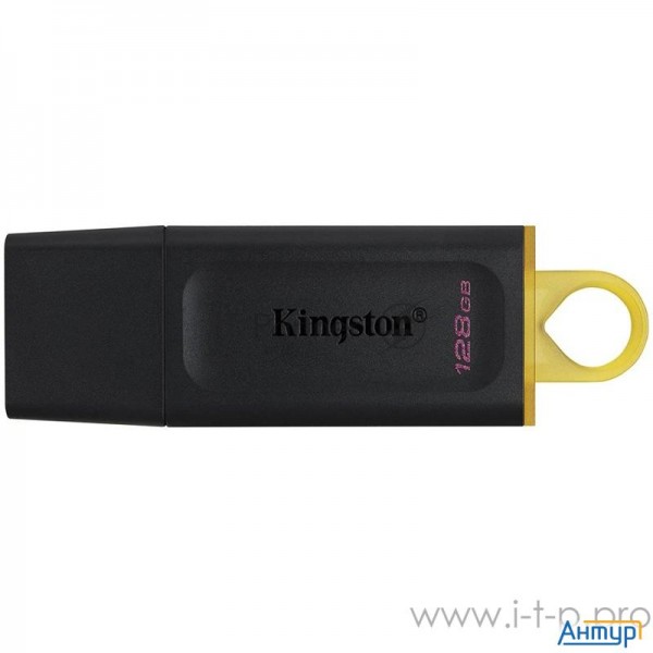 Накопитель флэш Kingston 128gb Usb3.2 Gen1 Datatraveler Exodia  Black   Yellow