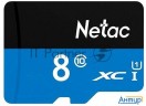 Флеш карта Microsdhc 8gb Netac P500 <nt02p500stn-008g-s>  (без Sd адаптера) 80mb/s